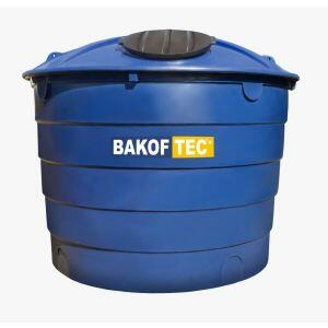 Caixa De Água Polietileno com Tampa 5000L Azul Bakof Tec