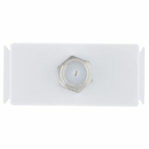 Módulo TV/SAT Coaxial Tramontina Aria Branco