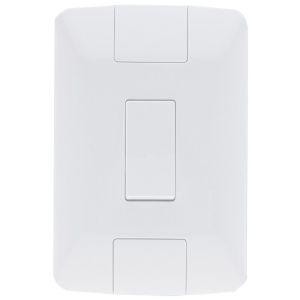 Conjunto Interruptor Aria 1 Módulo Branco Paralelo Tramontina