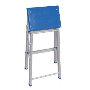 Escada Banqueta 3 Degraus Alumínio Mor