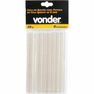 Bastão de Cola Quente Vonder 8mm 9 Peças