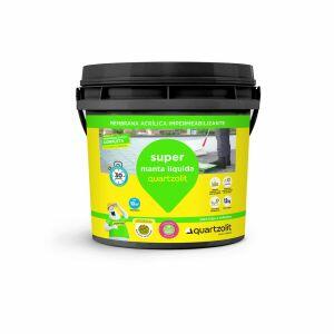 Impermeabilizante Super Manta Líquida 12kg Branco Quartzolit