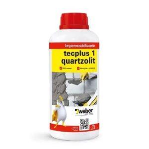 Impermeabilizante Quartzolit Tecplus 1 1L Impermeabilizante Quartzolit Tecplus 1 1L