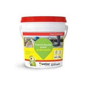 Impermeabilizante Quartzolit Manta Líquida 18kg Preto