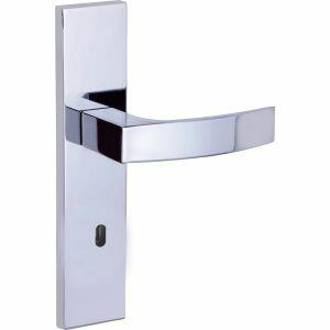 Fechadura Espelho Banheiro 55mm Quadratta Cromado Aliança