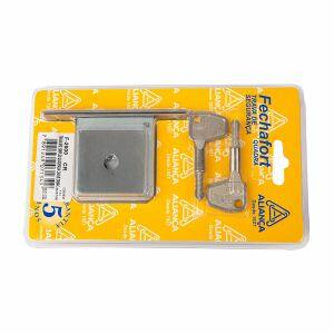 Trava Blister Quad 40mm Cromada Aliança