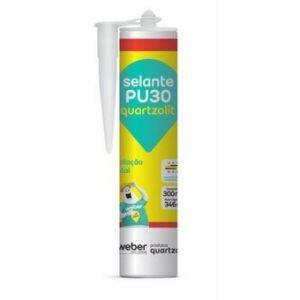 Selante Quartzolit PU 30 300ml Cinza