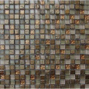 Pastilha de Vidro Miscelânia PCP520 10080 Dourado 30x30 Bremen
