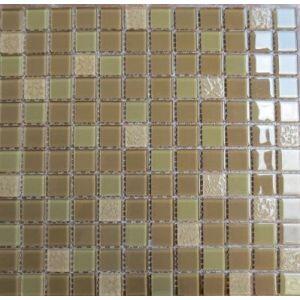 Pastilha de Vidro Miscelânia PCM508 10458 Bege e Verde 30x30 Bremen