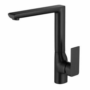 Torneira Misturador Monocomando para Cozinha de Mesa Bica Alta 1/2'' Metal Arion Black Addra