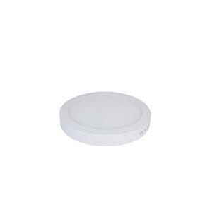 Painel LED Sobrepor 12W 6500K 17cm Redondo Luz Branca Vitralux