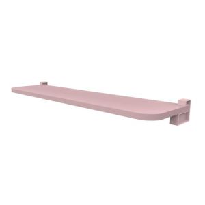 Prateleira Prat-K Kids Quartz  com Suporte 25x80cm Rosa