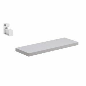 Prateleira Prat-K Lineare Reta com Suporte 25x40cm Branca