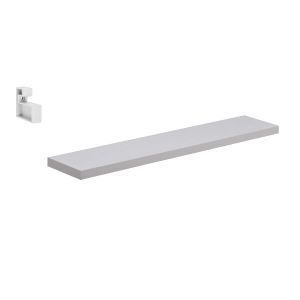 Prateleira Prat-K Lineare Reta com Suporte 25x60cm Branca