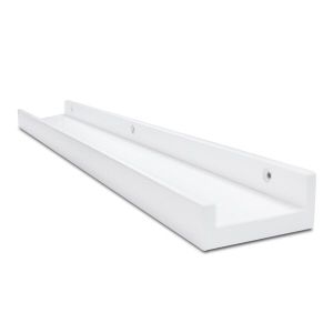 Prateleira Prat-K Decorare Multiuso Reta com Suporte 10x45cm Branca