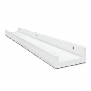 Prateleira Prat-K Decorare Multiuso Reta com Suporte 10x70cm Branca