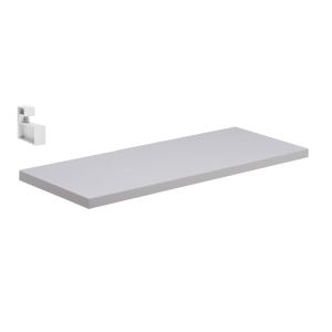 Prateleira Prat-K Lineare Reta com Suporte 20x60cm Branca