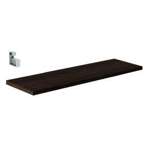 Prateleira Prat-K Lineare Reta com Suporte 20x80cm