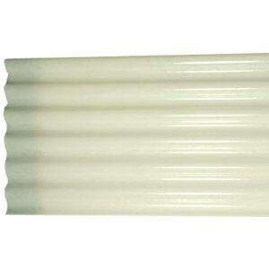 Telha Fibra de Vidro Bakof Tec  Onda Alta 110x244cm Incolor