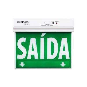Placa de Sinalização Face Única PSA125 Branca Intelbras Placa de Sinalização Face Única PSA125 Branca Intelbras