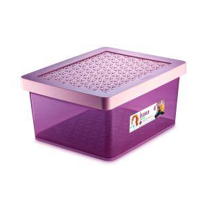 Caixa Alta Hana Rosa G 18L 31,5x40,5x19,2cm