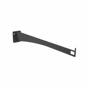 Suporte para Prateleira Aço Reitz Clean 30cm Grafite