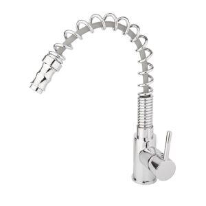 Torneira Misturador Monocomando para Cozinha de Mesa Bica Alta 1/2" Salseiro Flex Addra