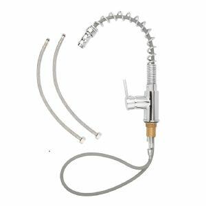 Torneira Misturador Monocomando para Cozinha de Mesa Bica Alta 1/2" Salseiro Flex Addra