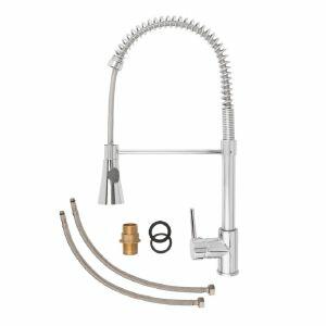 Torneira Misturador Monocomando para Cozinha de Mesa Bica Alta 1/2" Salseiro Addra