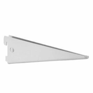 Suporte para Prateleira Prat-K Trilho Duplo 22cm Branco