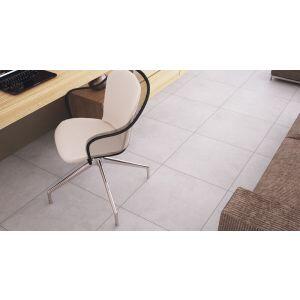 Porcelanato Polido York 87,7x87,7 Retificado Soft Gray Portinari