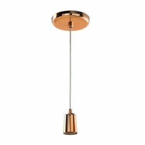 Pendente Dital 1 Lâmpada Vision E27 Bronze