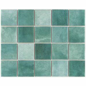 Revestimento Parede Noronha Mesh Jade Bold Brilhante 7,5x7,5 Eliane