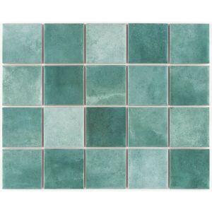 Revestimento Parede Noronha Mesh Jade Bold Brilhante 7,5x7,5 Eliane