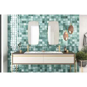 Revestimento Parede Noronha Mesh Jade Bold Brilhante 7,5x7,5 Eliane