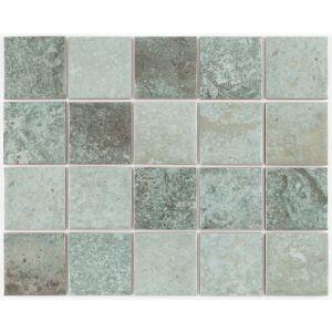 Piso Cerâmico Java Mesh 7,5x7,5 Brilhante Bold Lago Eliane