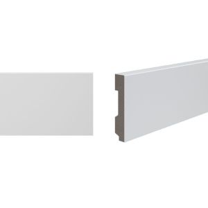 Rodapé Durafloor Maxx V01 Branco 6x2,1m