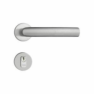 Fechadura Roseta Externa 55mm Inox Escovado Luma Pado