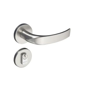 Fechadura Roseta Externa 40mm Cromo Acetinado Copa Pado