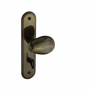 Fechadura Roseta Banheiro 40mm Bronze Pado