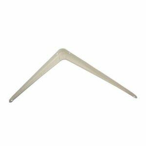 Suporte para Prateleira Aço Casa&Ideia 10x12" Branco