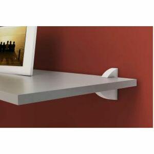Prateleira Casa&Ideia Practice com Suporte 40x10cm Branca