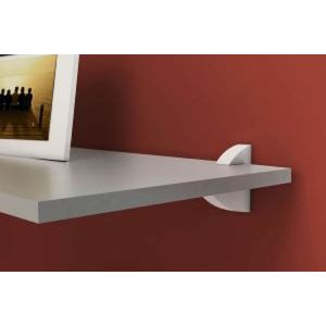 Prateleira Casa&Ideia Practice com Suporte 80x25cm Branca