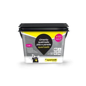 Cimento Queimado 4,5KG Cinza Quartzolit