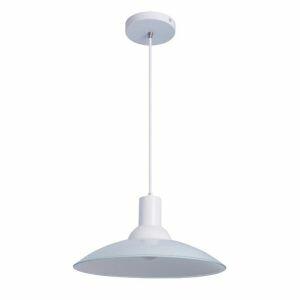 Pendente 1 Lâmpada Ice Branco E27 Branco Startec