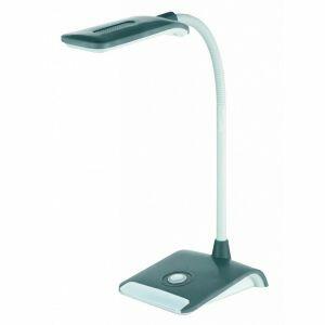 Luminária de Mesa TLM Flex Cinza Luz Branca Taschibra