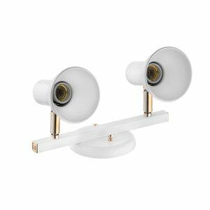 Trilho Premium 2 Lâmpadas Branco/Rose Gold Dital Trilho Premium 2 Lâmpadas Branco/Rose Gold Dital