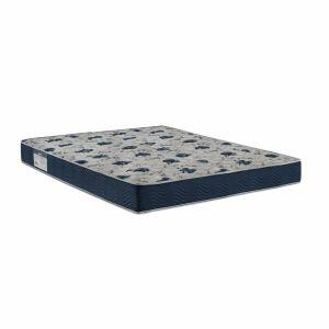 Colchão Ortobom ISO 6.0 D28 Casal 138x188cm Azul/Branco