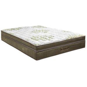 Colchão Ortobom Gold Ultra Casal 138x188cm Bege/Branco