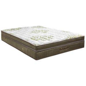 Colchão Ortobom Gold Ultra Queen 158x198cm Bege/Branco